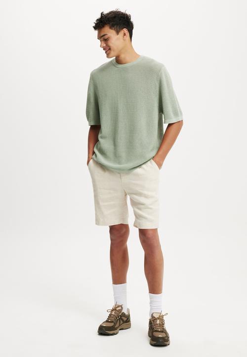 Cotton On - Knit Tee - Seafoam