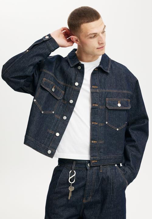 Cotton On - Denim Rinse Jacket - Shutter Blue