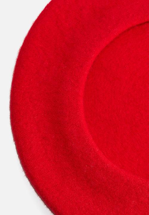 H&M - Wool beret - red