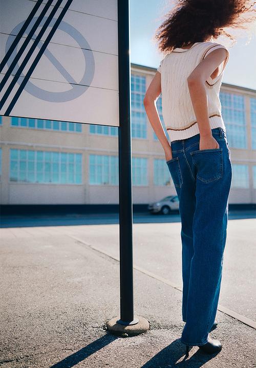 H&M - Tapered jeans - denim blue