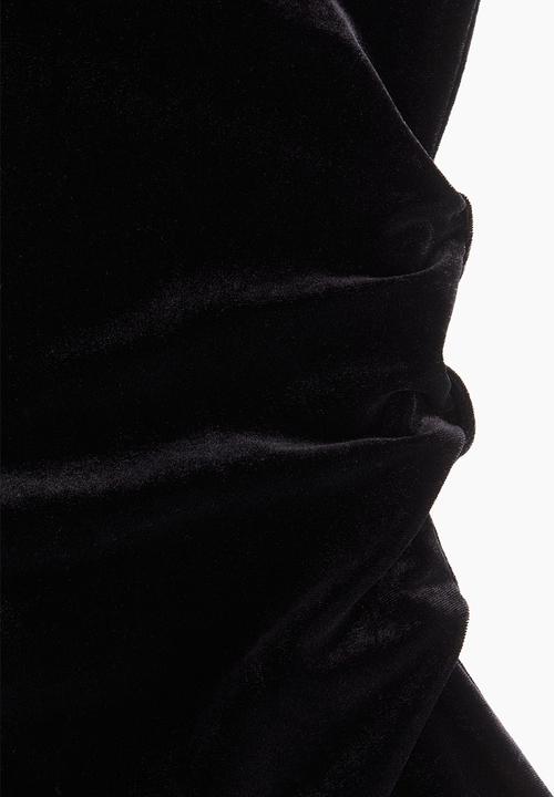H&M - Fitted jersey dress - black