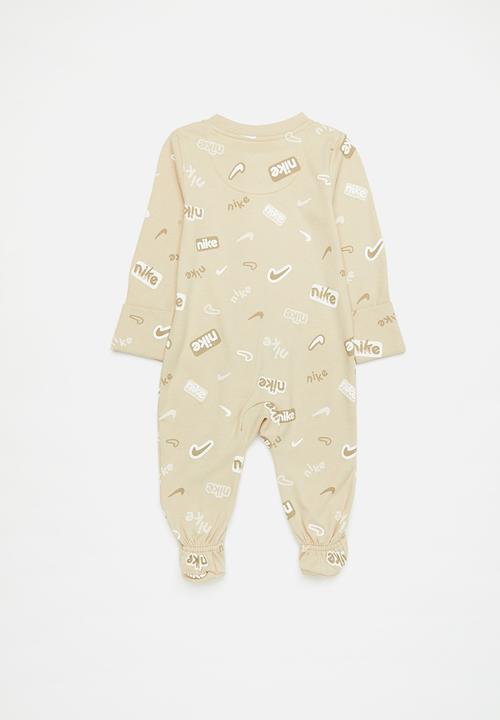 Nike - Nike footed coverall - sanddrift
