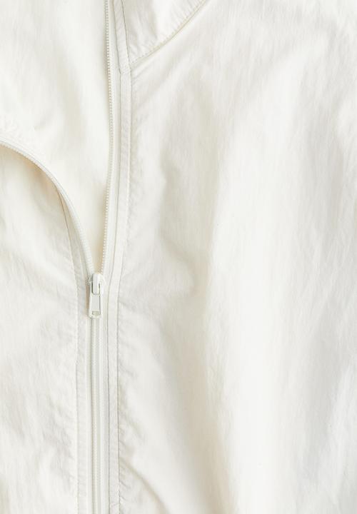 H&M - Nylon windbreaker - white