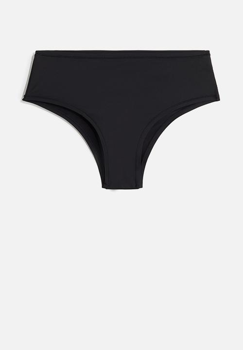 H&M - 3-pack microfibre hipster briefs - beige/black/white 