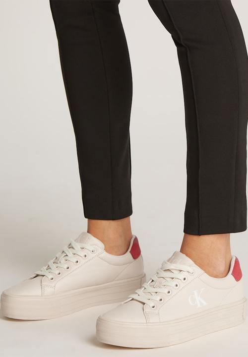 Calvin Klein - Bold Vulc Flatform Low Lth ML - Whisper Pink/Creamy White
