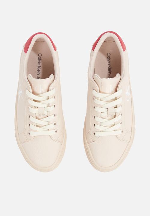 Calvin Klein - Bold Vulc Flatform Low Lth ML - Whisper Pink/Creamy White