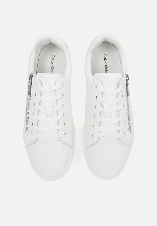 Calvin Klein - Classic Cupsole Zip Low IN - Triple Bright White