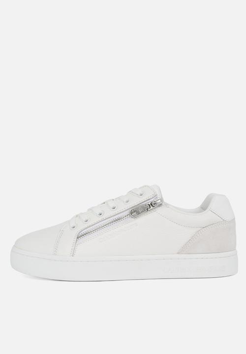 Calvin Klein - Classic Cupsole Zip Low IN - Triple Bright White