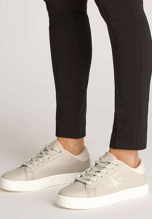 Calvin Klein - Classic Cupsole Low Lace-up Lth Wn - Eggshell/Whisper Pink