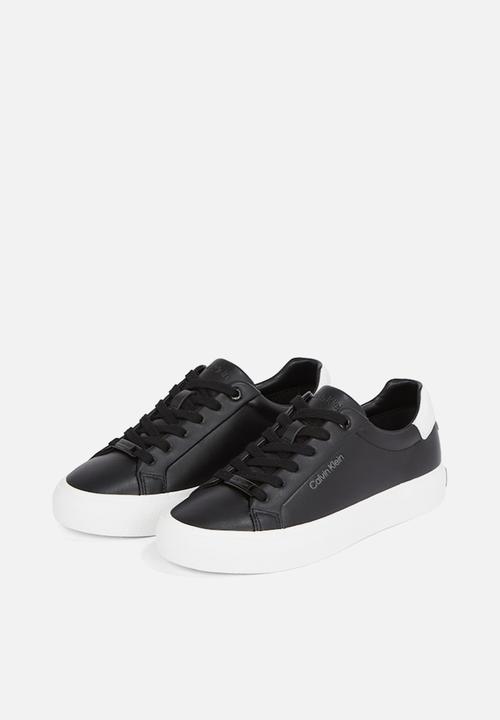 Calvin Klein - Vulc Lace Up Texture Fox - Lth - Black & White 