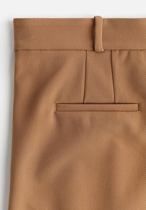 H&M - Wide trousers - dark beige