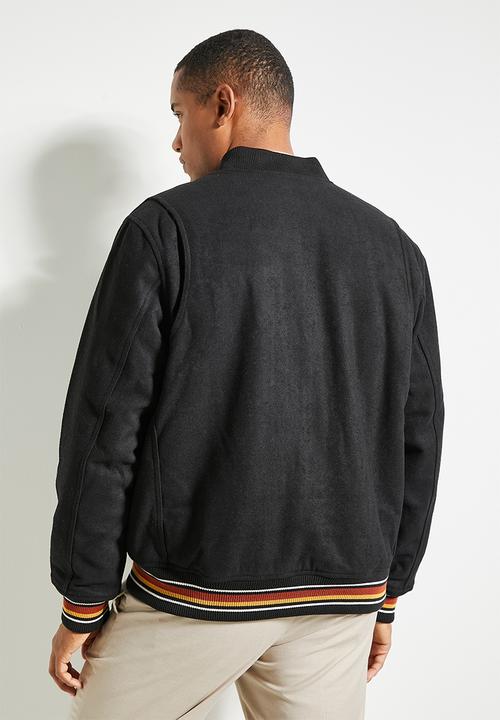 Ben Sherman - Wool College Jacket - Black