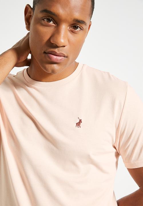 POLO - Mens Essential Crew Neck Short Sleeve Tee - Pink