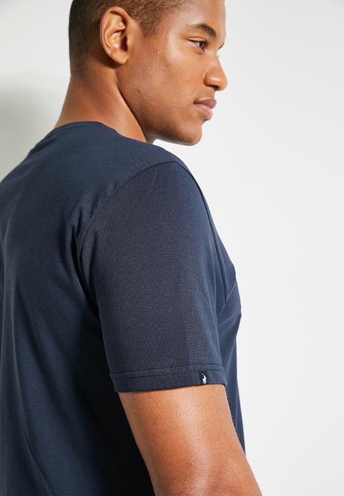 POLO - Mens Split Logo Short Sleeve Tee - Navy
