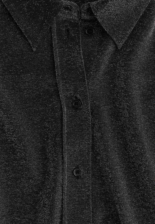 H&M - Glittery shirt - black