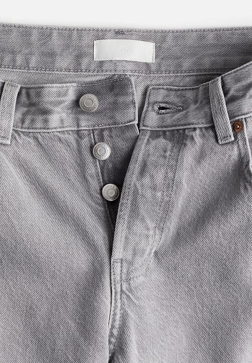 H&M - Wide jeans - light grey