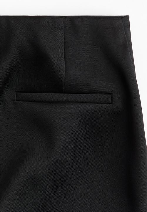 H&M - Wrap skort - black