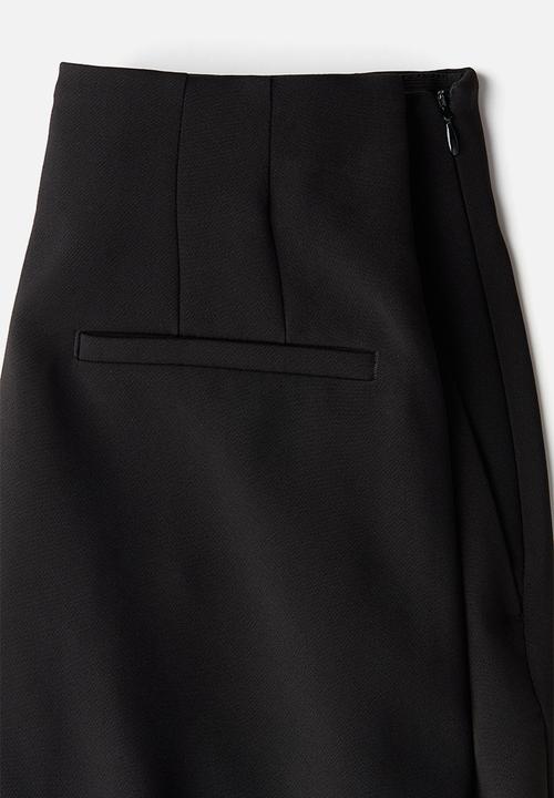 H&M - Wide trousers - black