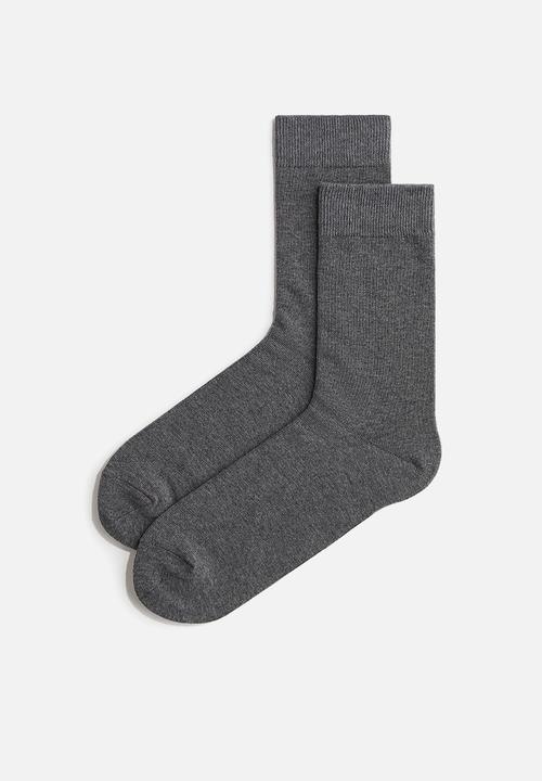 H&M - 5-Pack socks - light grey & dark grey