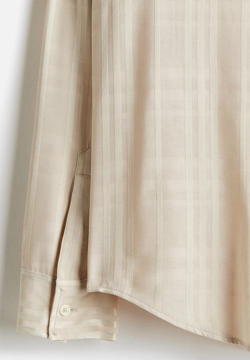 H&M - Regular fit shirt - cream