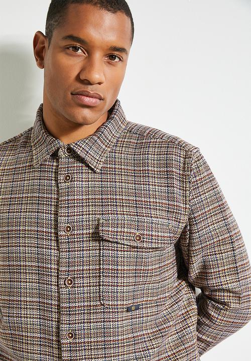 Ben Sherman - Diffused Overshirt - Rust