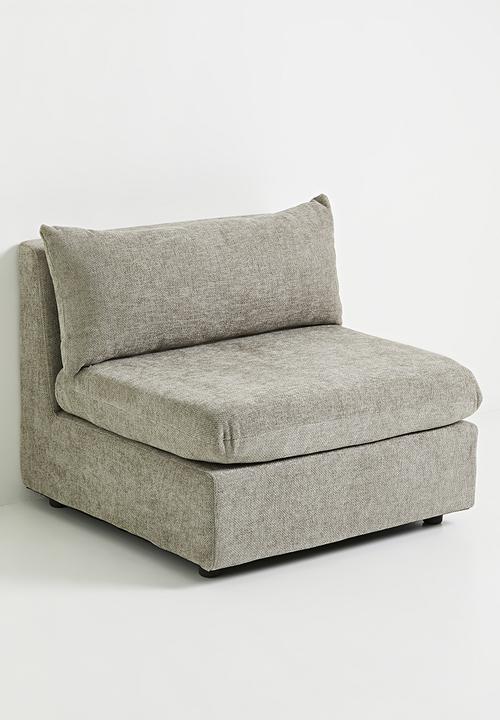 Sixth Floor - Starya armless single seater - stone