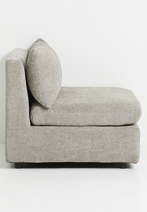 Sixth Floor - Starya armless single seater - stone