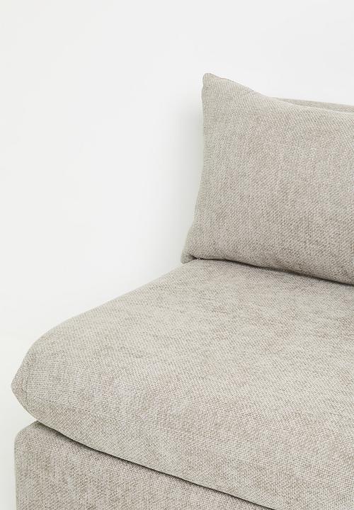 Sixth Floor - Starya armless single seater - stone