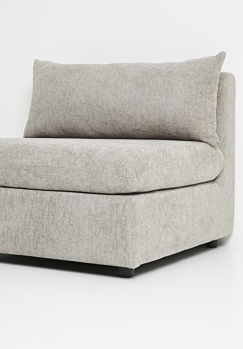 Sixth Floor - Starya armless single seater - stone