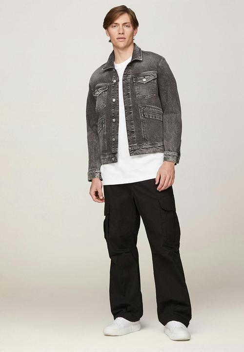Tommy Hilfiger - Isaac denim trucker ch6187 - Denim Black