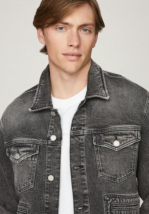 Tommy Hilfiger - Isaac denim trucker ch6187 - Denim Black