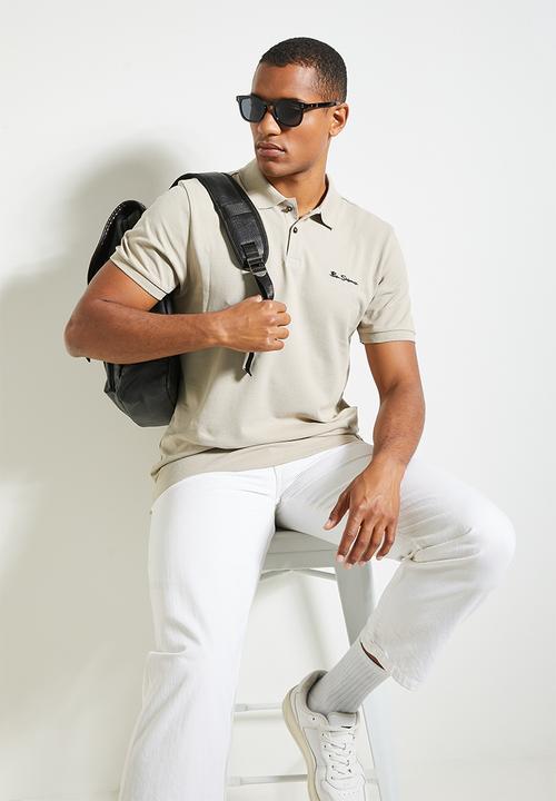 Ben Sherman - Ben Polo Short Sleeve - Sustained Grey