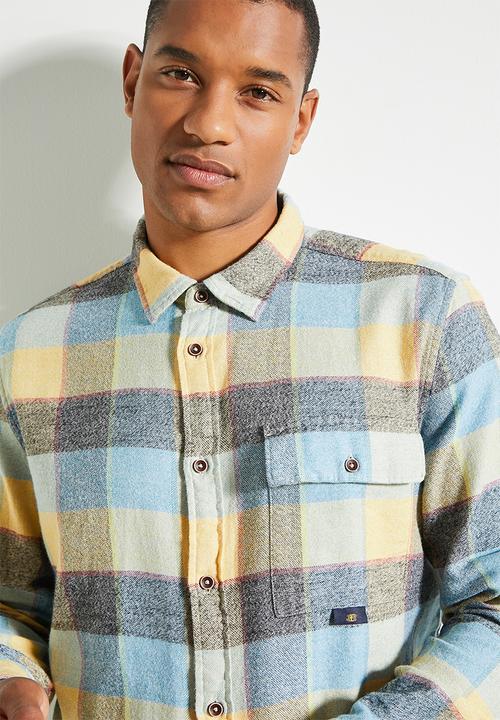 Ben Sherman - Diffused Pop Check Long Sleeve - Multi