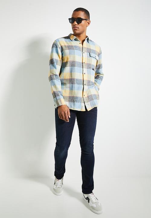 Ben Sherman - Diffused Pop Check Long Sleeve - Multi