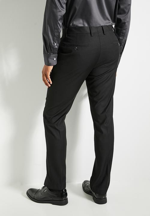 POLO - Mens Custom Fit Trouser - Black