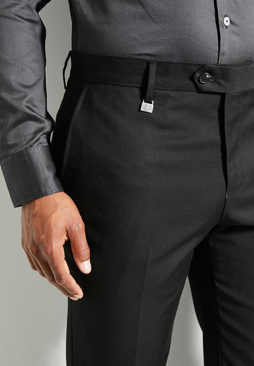 POLO - Mens Custom Fit Trouser - Black
