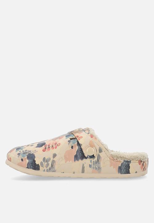 Hush Puppies - Soft desi fur multi mule - multi