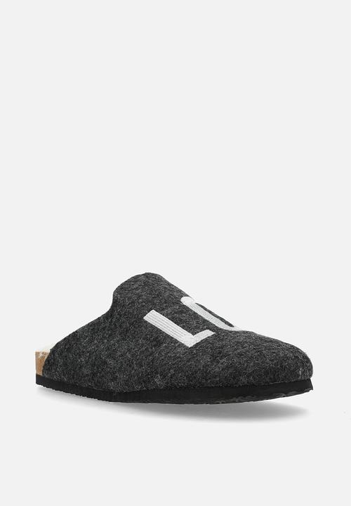 Hush Puppies - Soft bindi slipper - black
