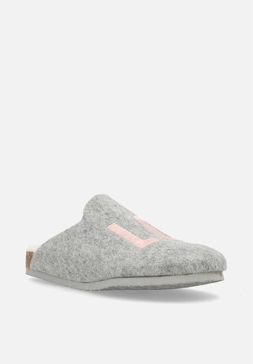 Hush Puppies - Soft bindi slipper - grey
