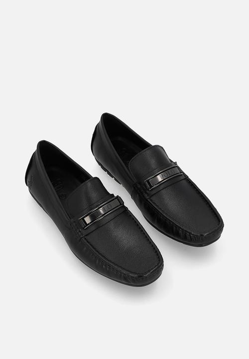 POLO - Textured driver - black