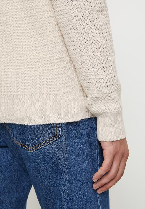 Brave Soul - Knitwear - Oatmeal