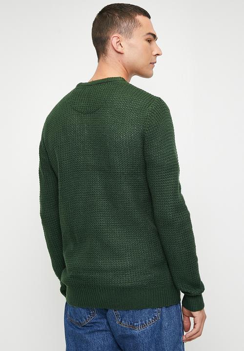 Brave Soul - Knitwear - Army Green