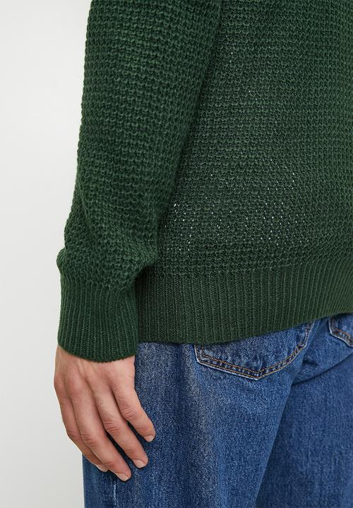Brave Soul - Knitwear - Army Green