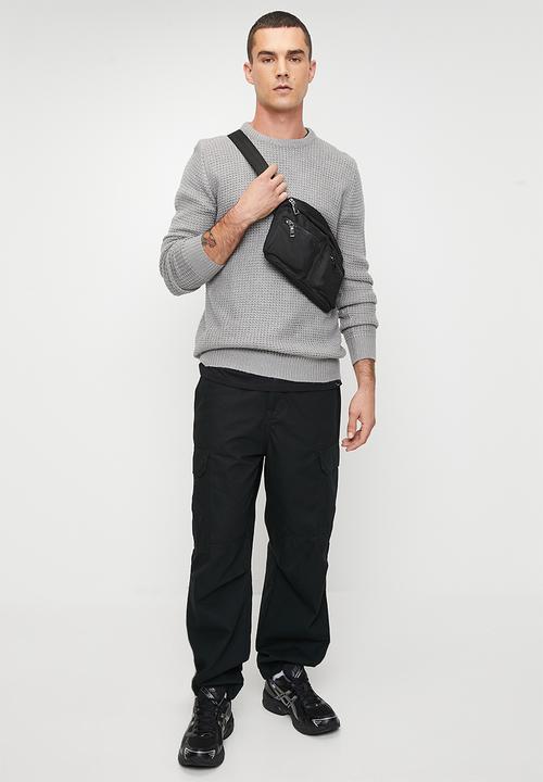 Brave Soul - Knitwear - Silver Grey Marl