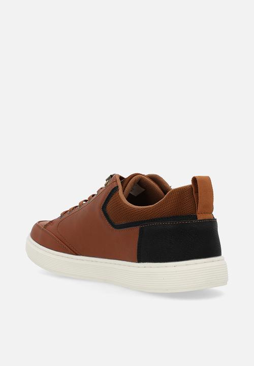 POLO - Textured sneaker - tan.