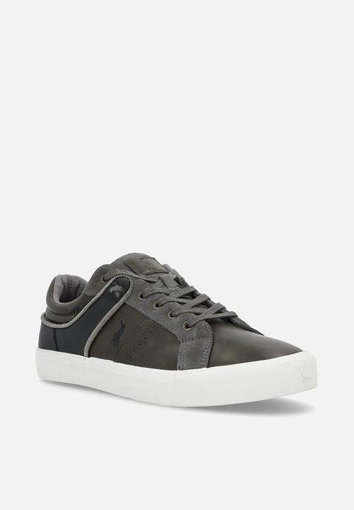 POLO - Contrast court sneaker - olive