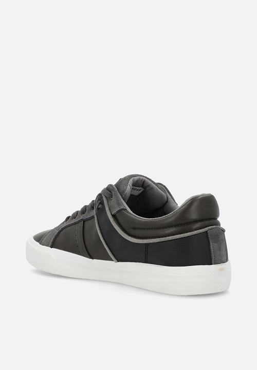 POLO - Contrast court sneaker - olive