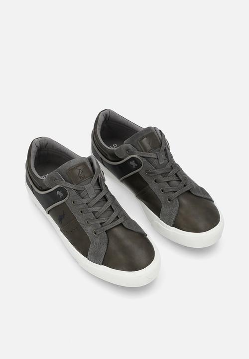 POLO - Contrast court sneaker - olive
