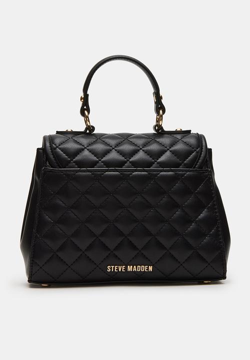 Steve Madden - Bkeys top handle bag - black/gold