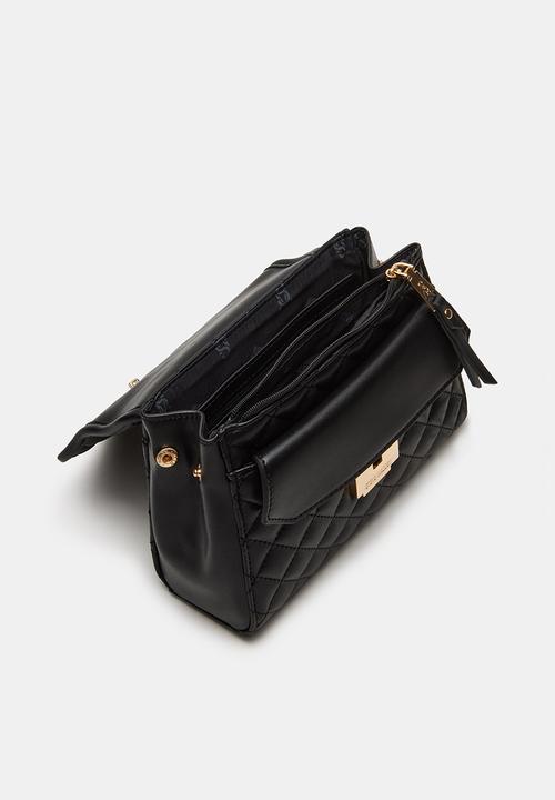 Steve Madden - Bkeys top handle bag - black/gold